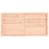 Étagère murale 120x60x(2-6) cm bois de chêne massif non traité