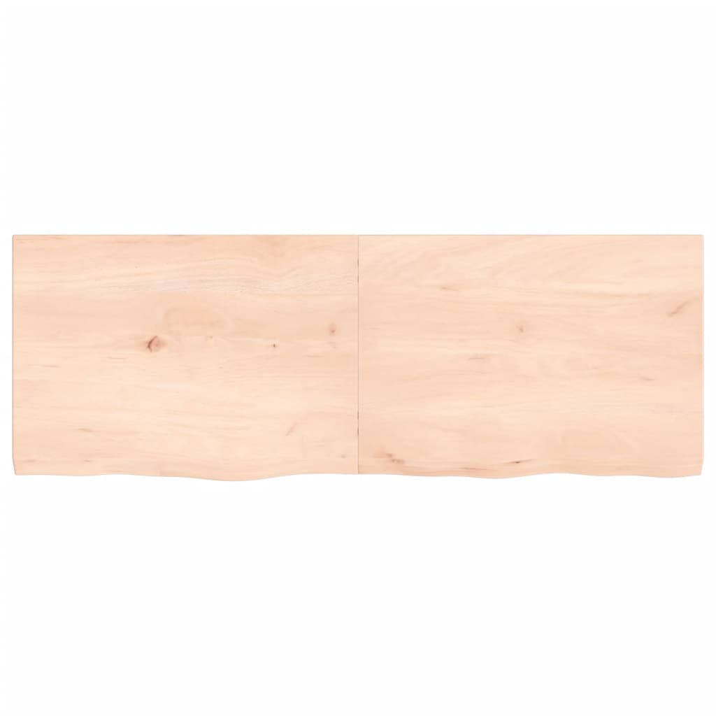 Étagère murale 140x50x(2-4) cm bois de chêne massif non traité