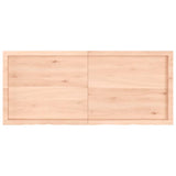 Étagère murale 140x60x(2-6) cm bois de chêne massif non traité