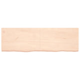 Étagère murale 160x50x(2-4) cm bois de chêne massif non traité