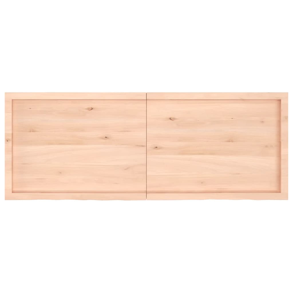 Étagère murale 160x60x(2-4) cm bois de chêne massif non traité