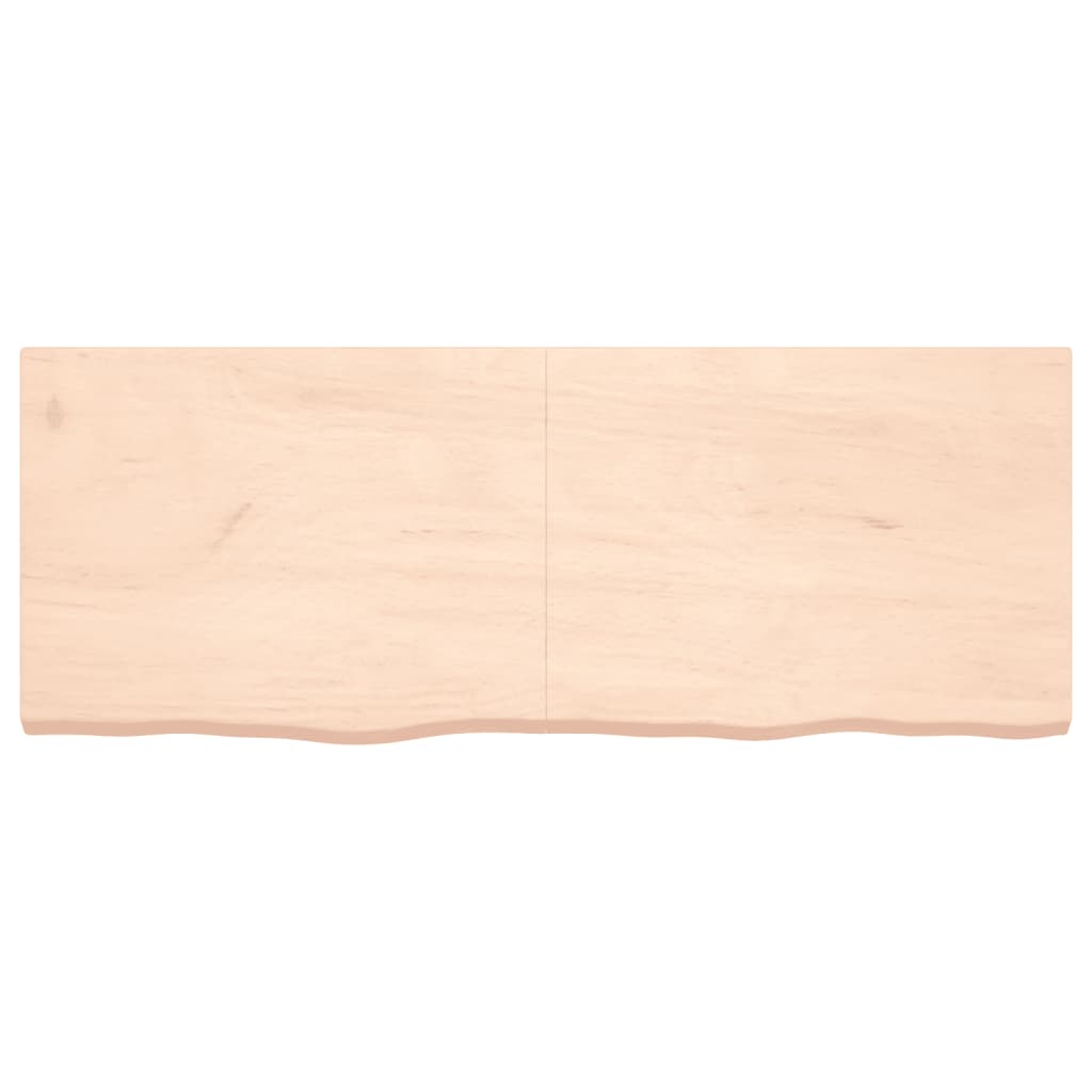 Étagère murale 160x60x(2-6) cm bois de chêne massif non traité