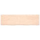 Étagère murale 180x50x(2-4) cm bois de chêne massif non traité