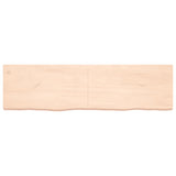 Étagère murale 180x50x(2-6) cm bois de chêne massif non traité