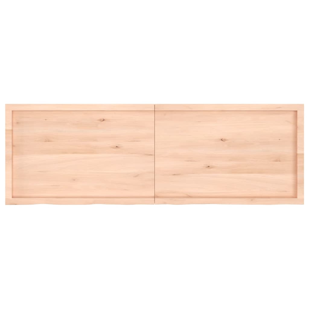 Étagère murale 180x60x(2-4) cm bois de chêne massif non traité