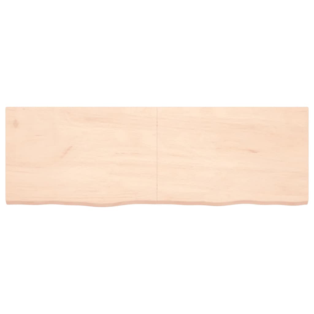 Étagère murale 180x60x(2-4) cm bois de chêne massif non traité