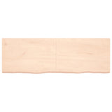 Étagère murale 180x60x(2-4) cm bois de chêne massif non traité