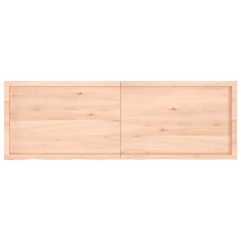 Étagère murale 180x60x(2-6) cm bois de chêne massif non traité