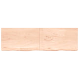 Étagère murale 200x60x(2-4) cm bois de chêne massif non traité