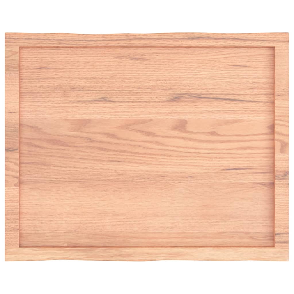 Dessus de table bois massif traité bordure assortie