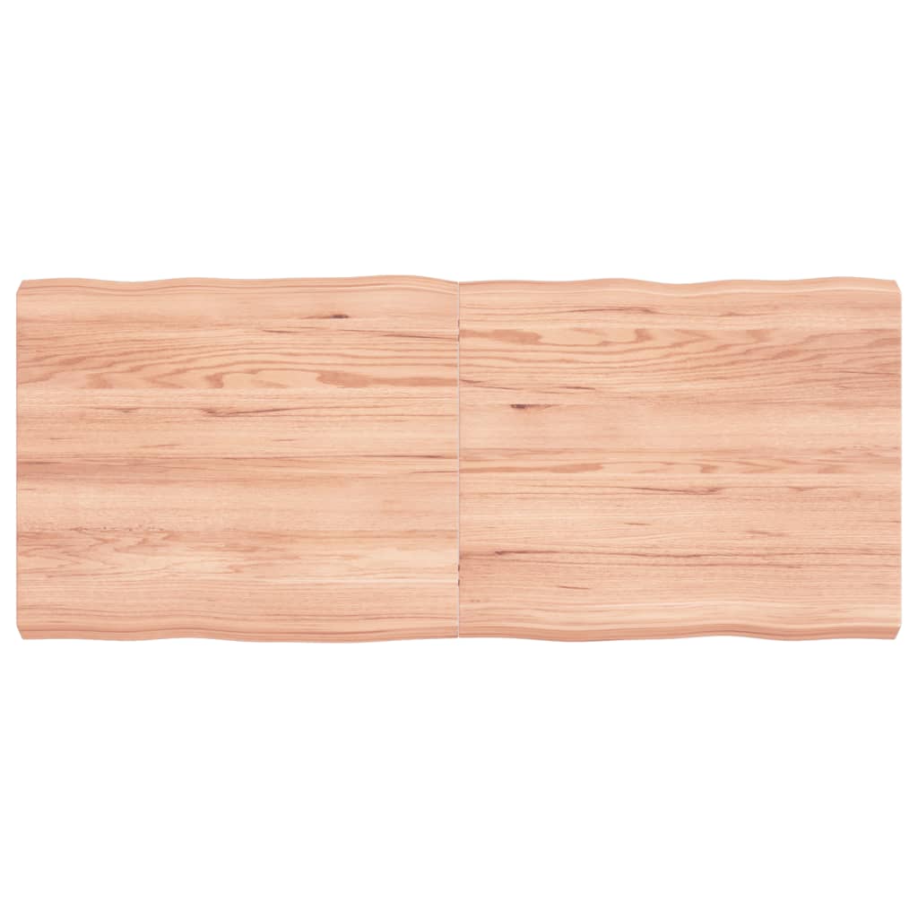 Dessus de table bois massif traité bordure assortie