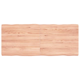 Dessus de table bois massif traité bordure assortie