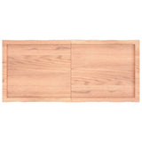 Dessus de table bois massif traité bordure assortie