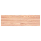 Dessus de table bois massif traité bordure assortie