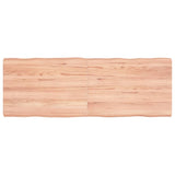 Dessus de table bois massif traité bordure assortie