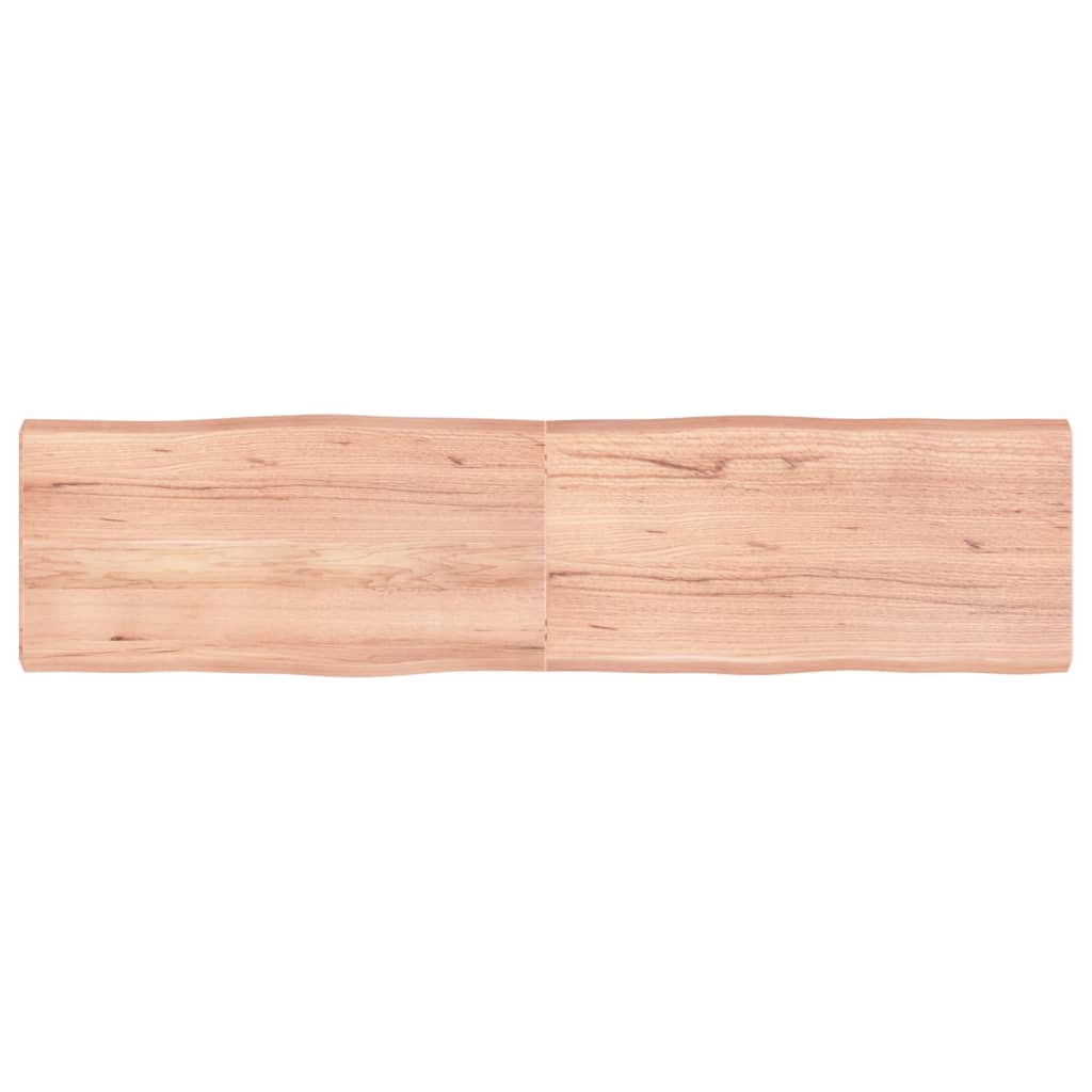 Dessus de table bois massif traité bordure assortie