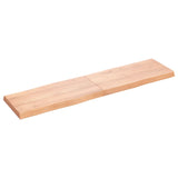 Dessus de table bois massif traité bordure assortie