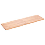 Dessus de table bois massif traité bordure assortie