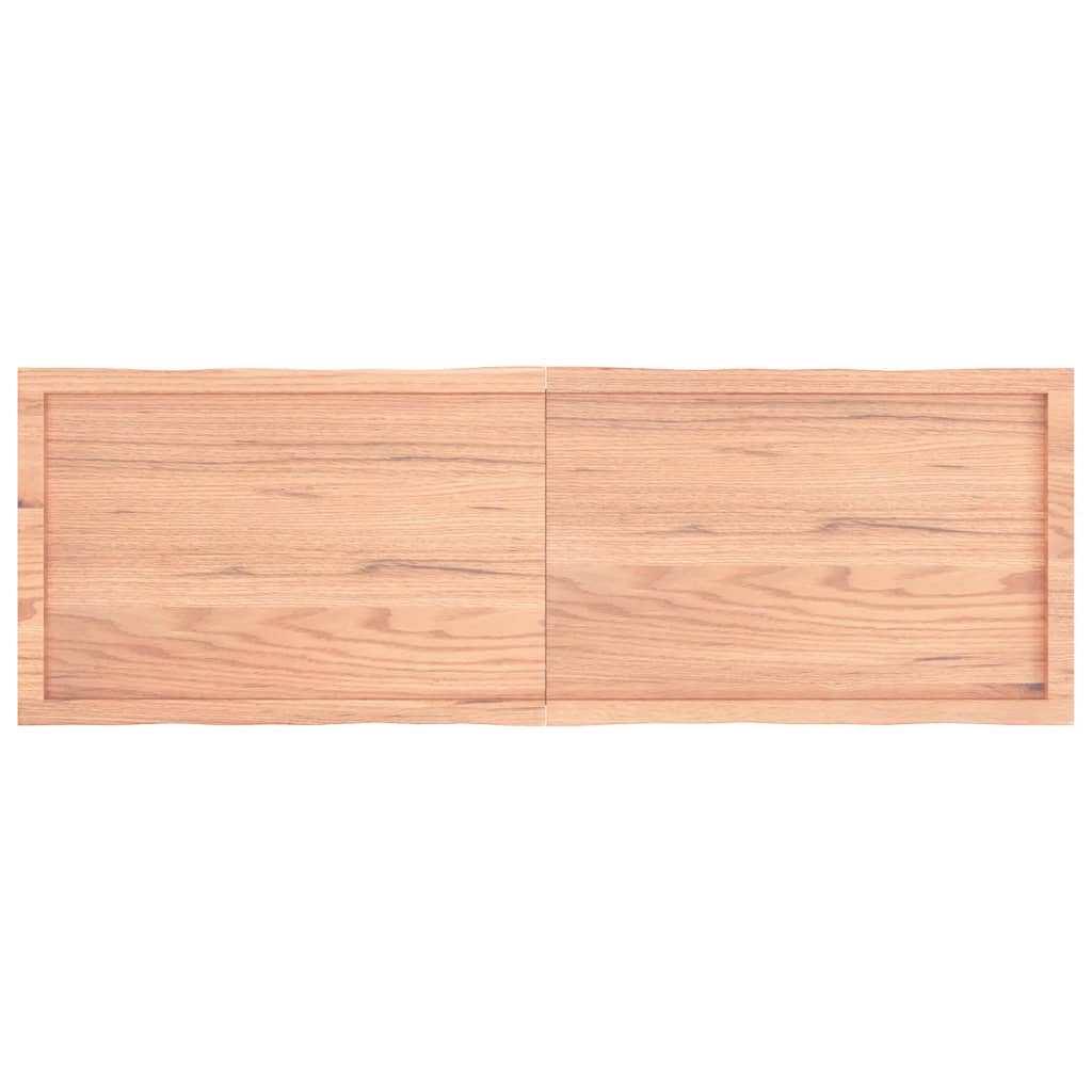 Dessus de table bois massif traité bordure assortie