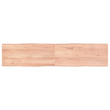 Dessus de table bois massif traité bordure assortie