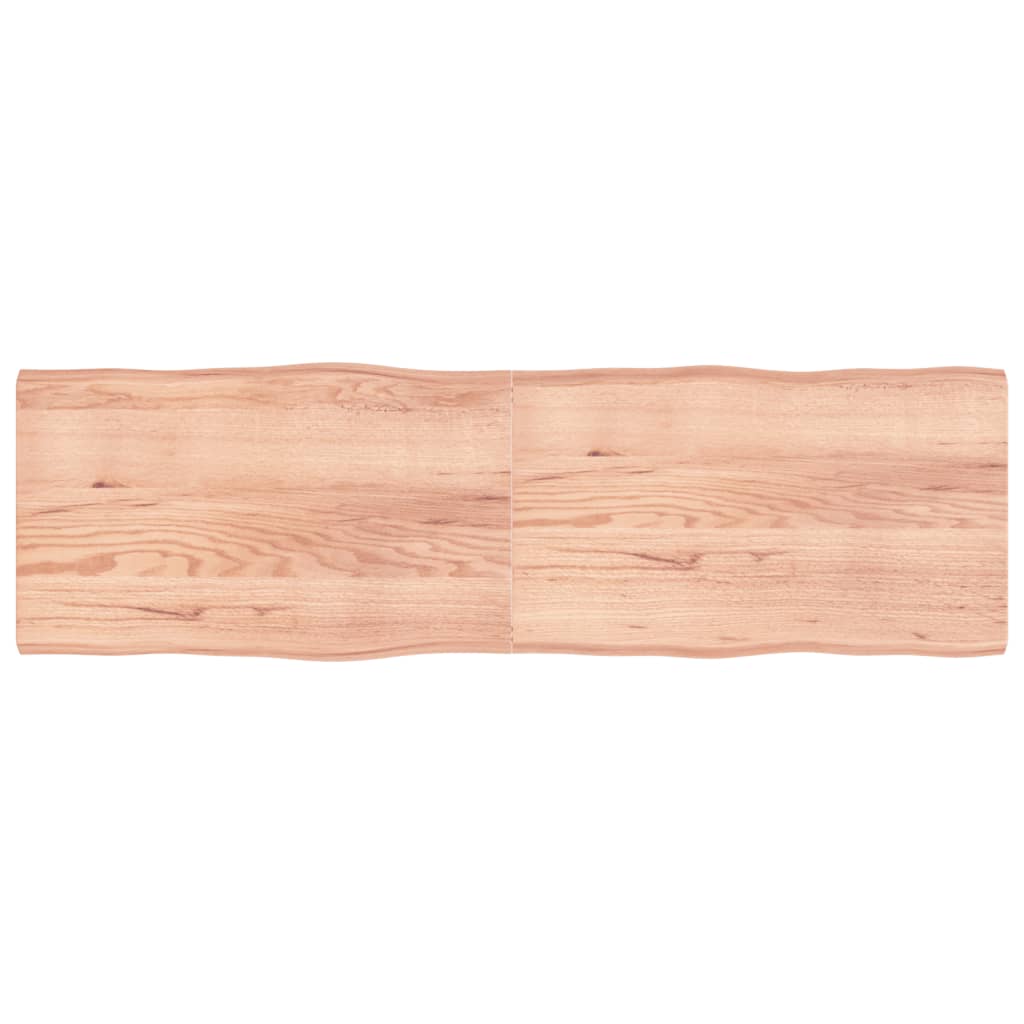 Dessus de table bois massif traité bordure assortie