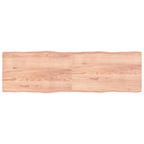 Dessus de table bois massif traité bordure assortie