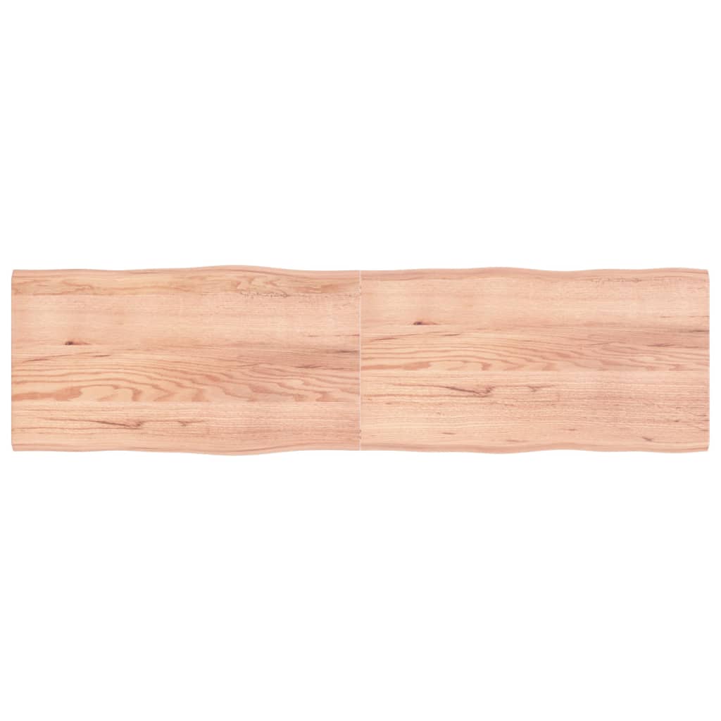 Dessus de table bois massif traité bordure assortie