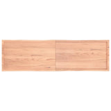 Dessus de table bois massif traité bordure assortie