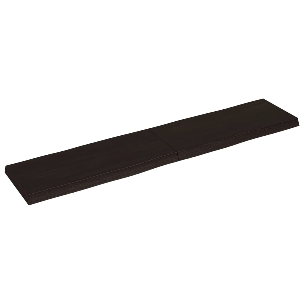 Dessus de table bois massif traité bordure assortie