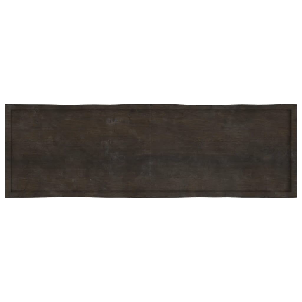 Dessus de table bois massif traité bordure assortie