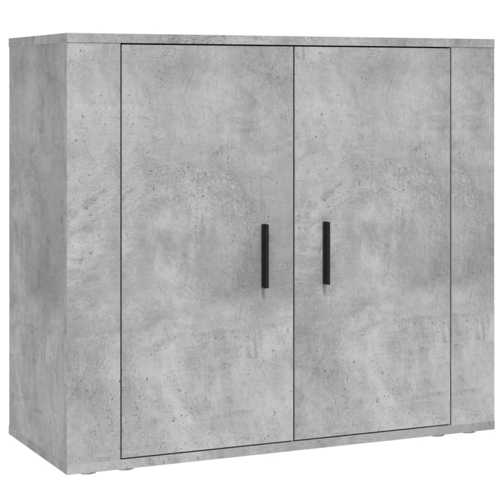 High sideboard Concrete gray Engineered wood