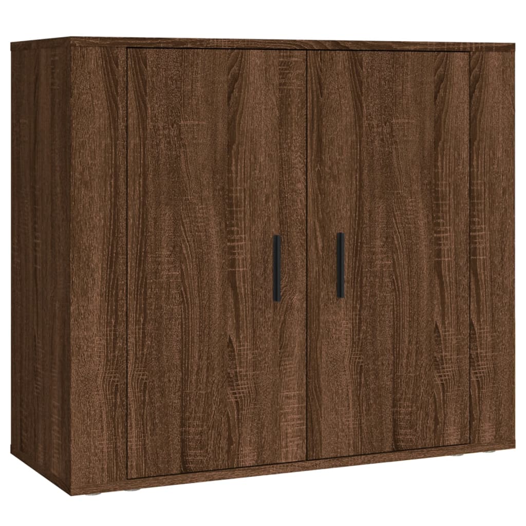 High sideboard Brown oak Engineered wood