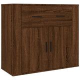 High sideboard Brown oak Engineered wood