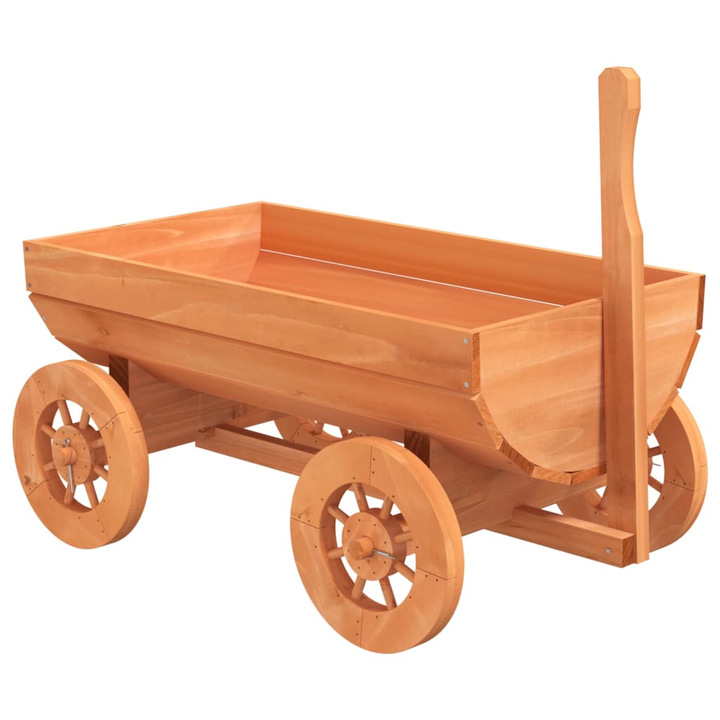 Decorative trolley 70x43x54 cm solid fir wood