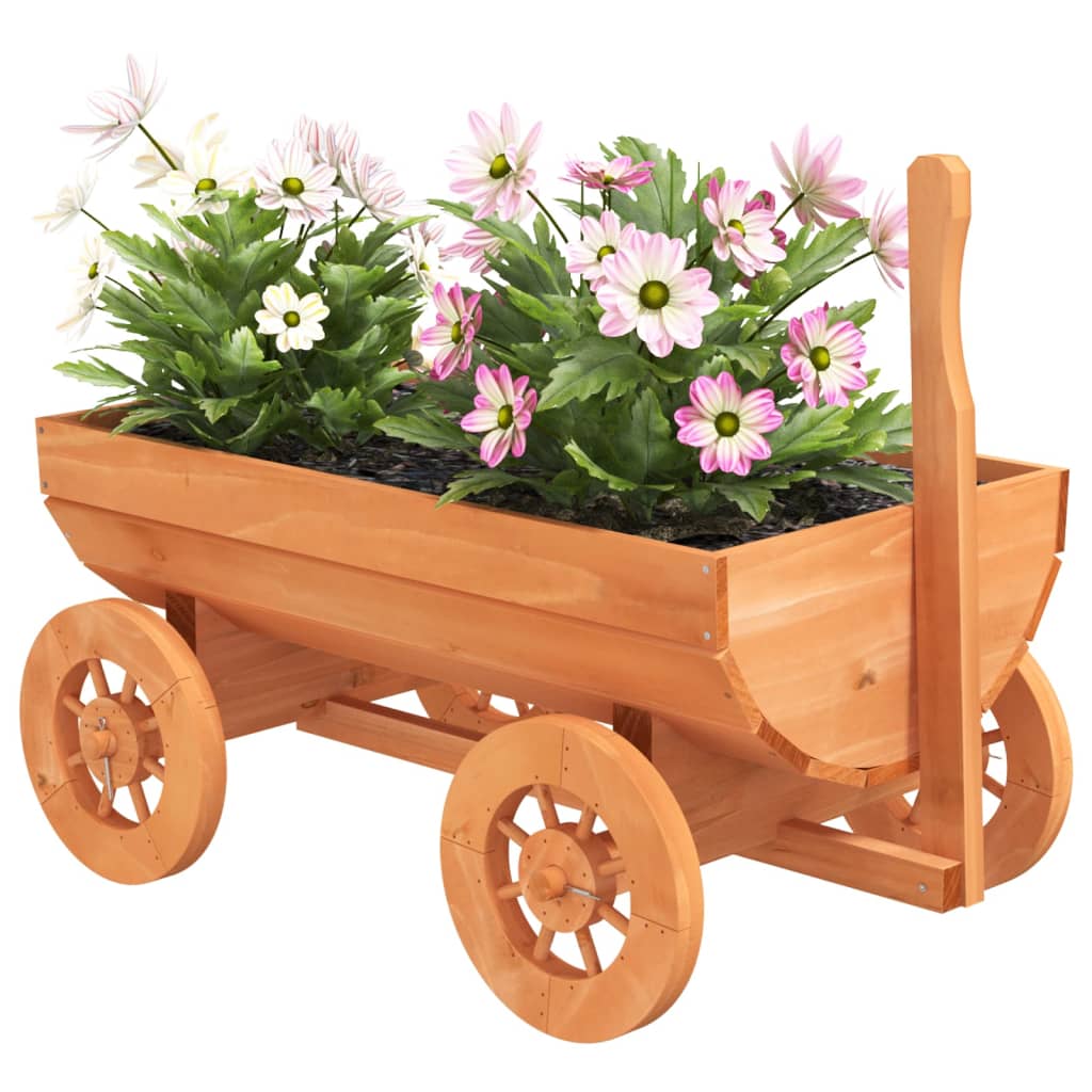 Decorative trolley 70x43x54 cm solid fir wood