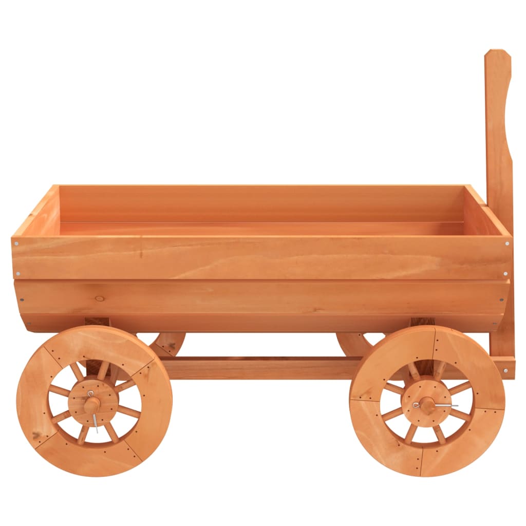 Decorative trolley 70x43x54 cm solid fir wood