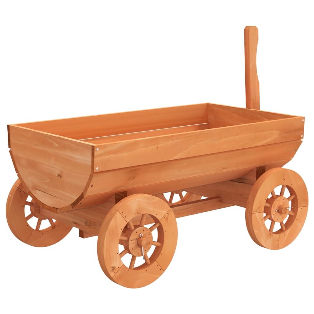 Decorative trolley 70x43x54 cm solid fir wood