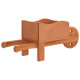 Wheelbarrow planters 2 pcs 47x15x19 cm solid fir wood