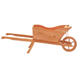 Wheelbarrow planter 128x45.5x43 cm solid fir wood