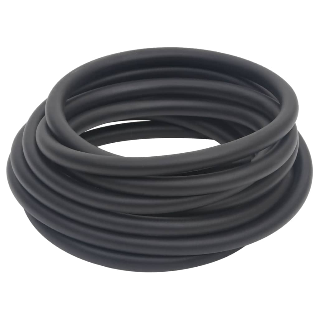 Tuyau d'air hybride noir 0,6" 2 m caoutchouc et PVC