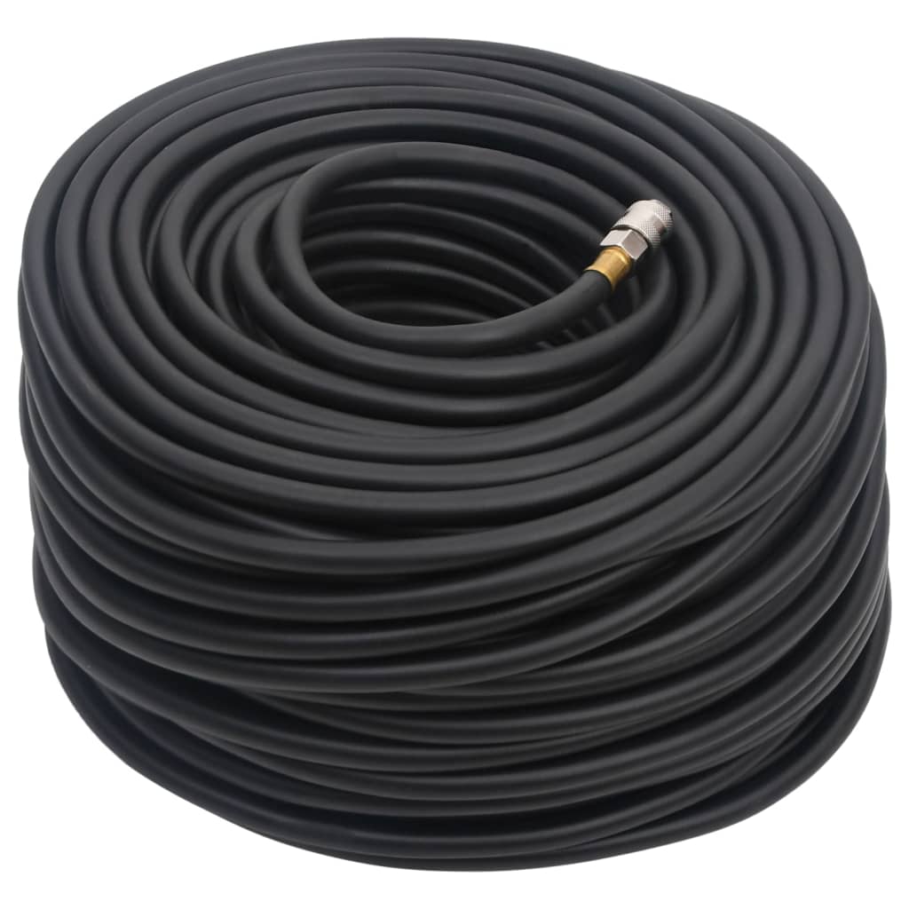 Tuyau d'air hybride noir 0,6" 20 m caoutchouc et PVC