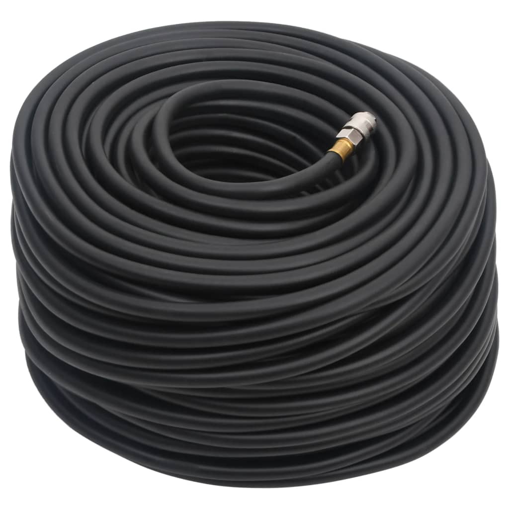 Tuyau d'air hybride noir 0,6" 100 m caoutchouc et PVC