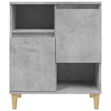 Sideboards 2 Stück betongrau 60x35x70 cm Holzwerkstoff