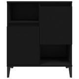 Sideboards 2 Stück schwarz 60x35x70 cm Holzwerkstoff