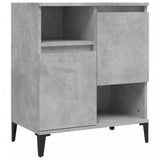 Sideboards 3 Stück betongrau 60x35x70 cm Holzwerkstoff