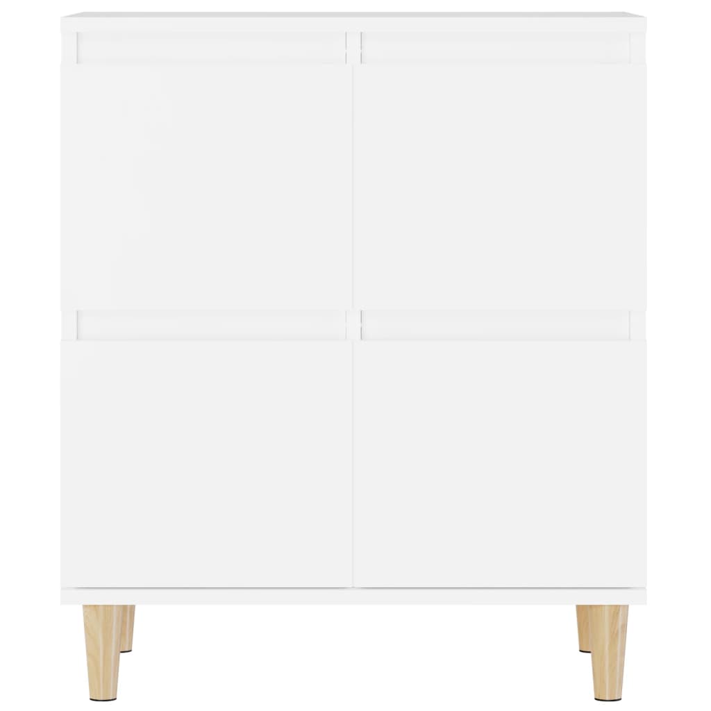 Sideboards 2 pcs white 60x35x70 cm engineered wood