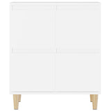 Buffets 2 pcs blanc 60x35x70 cm bois d'ingénierie