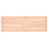 Table top 180x60x(2-6) cm solid untreated oak wood