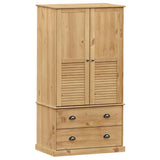 Garde-robe VIGO 90x55x176 cm bois massif de pin