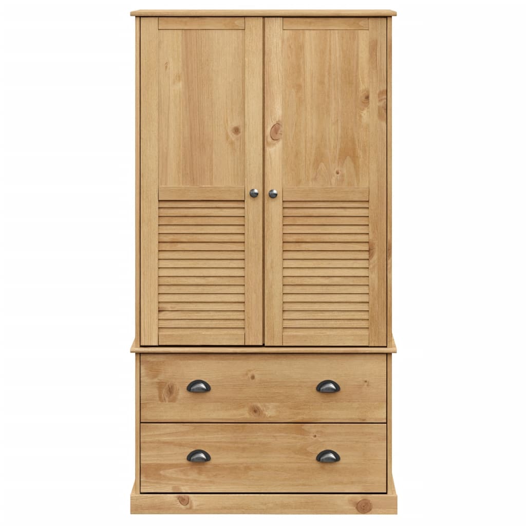 Garde-robe VIGO 90x55x176 cm bois massif de pin